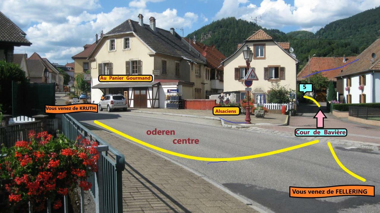 Апартаменты Meuble De Tourisme Oderen Экстерьер фото
